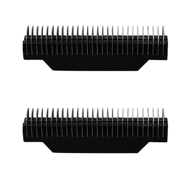 Replacement Rebel Shaver Set of 2 Stainless-Steel Cutter Blades