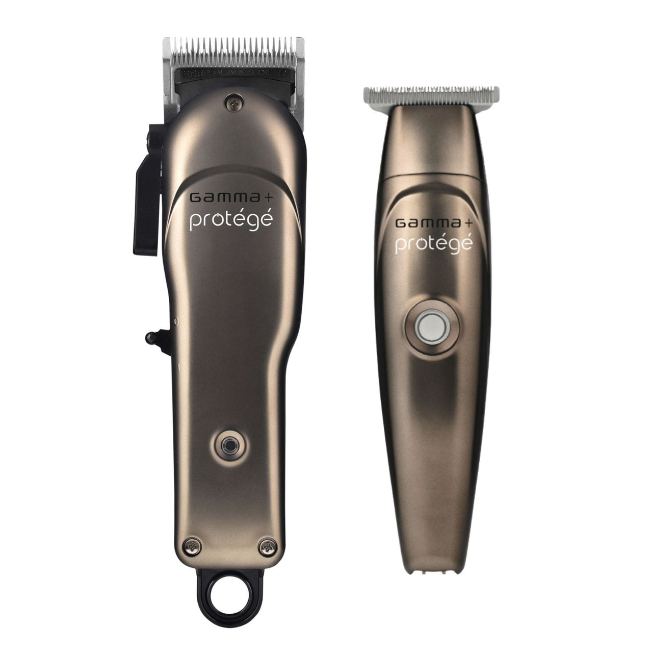 Protégé Professional Supercharged Low Noise Cordless Hair Clipper and Trimmer Combo Set - Gunmetal