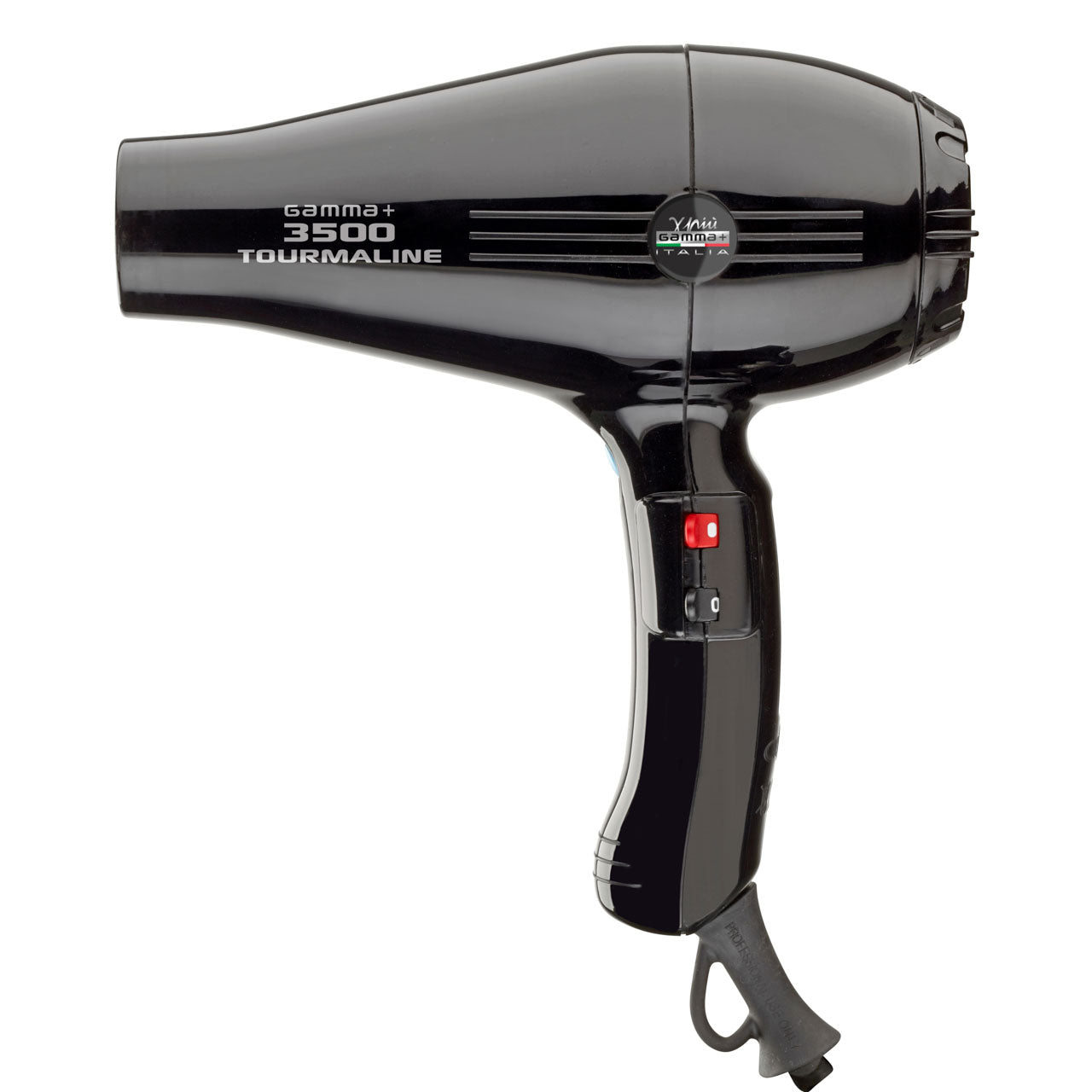 3500 Professional Tourmaline Power Ionic 6-Heat/Speed Hair Dryer - Black