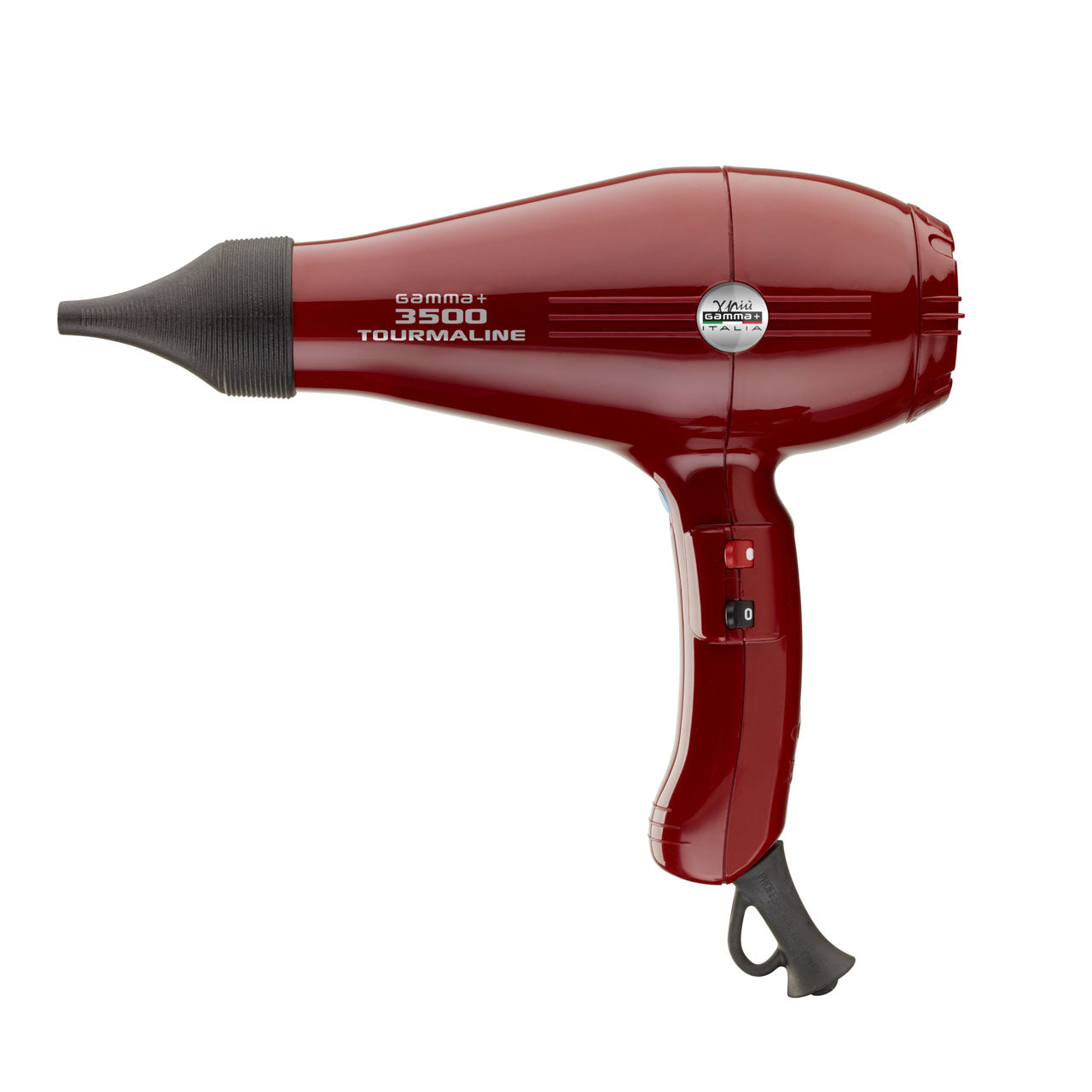 3500 Professional Tourmaline Power Ionic 6-Heat/Speed Hair Dryer - Red