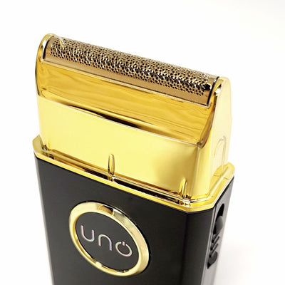 Replacement Gold Titanium Slick Foil Head for the Gamma+ Uno Men's Shaver