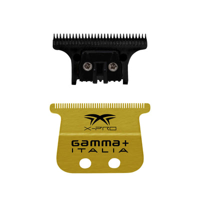 Replacement X-Pro Wide Gold Titanium Blade with Black Diamond The One Cutting Trimmer Set