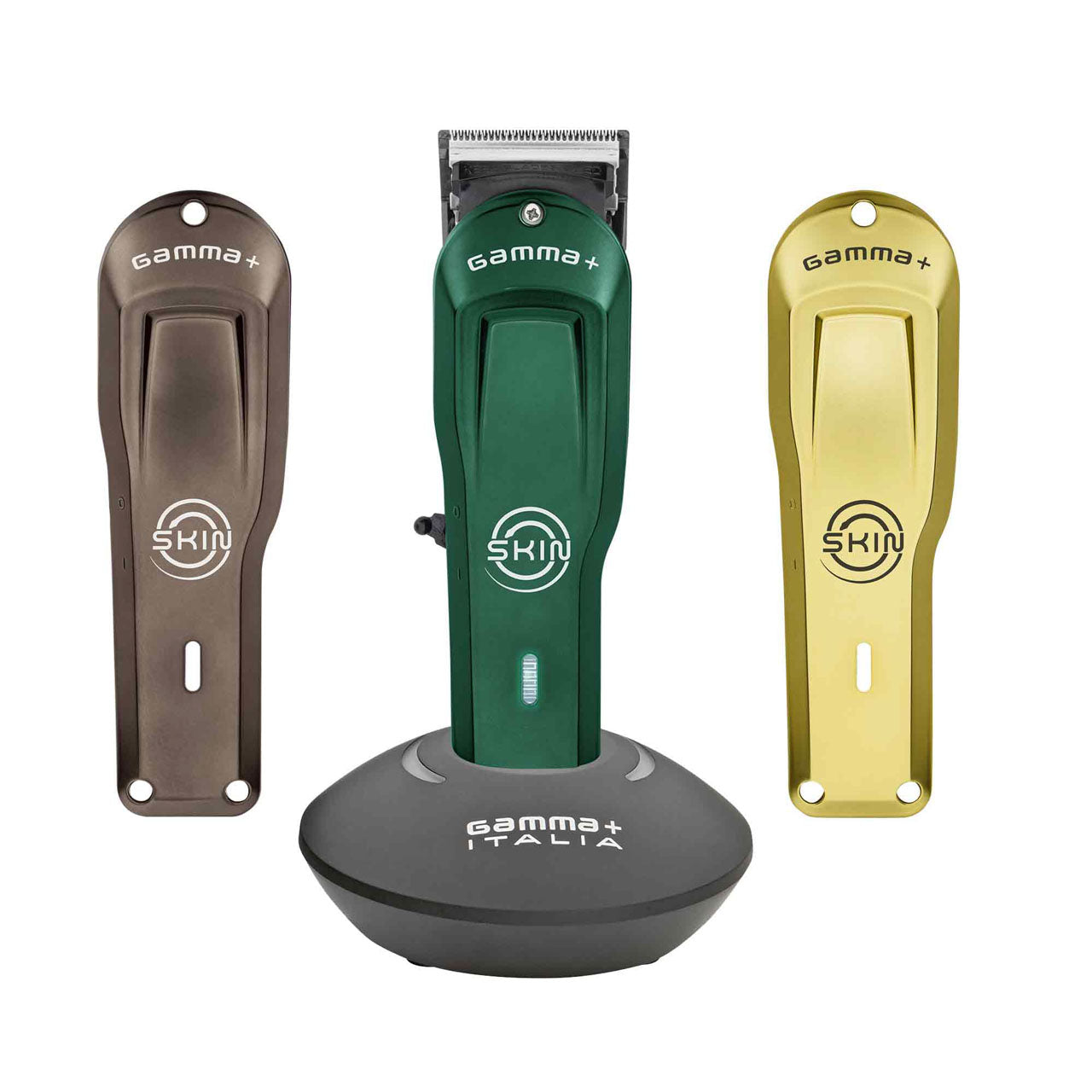 Skin Professional Bulk Balding Super Torque Modular Cordless Hair Clipper - Green