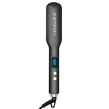 Ceramic Hot Brush with Cool Touch Technology Reduces Frizz, Static, and Straightens Hair - Black