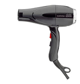 Absolute 2000 Professional Tourmaline High Speed 3-Heat Setting Hair Dryer - Black