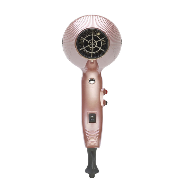 Aria Professional Dual Ionic Ultralight 6-Heat/Speed Hair Dryer - Rose