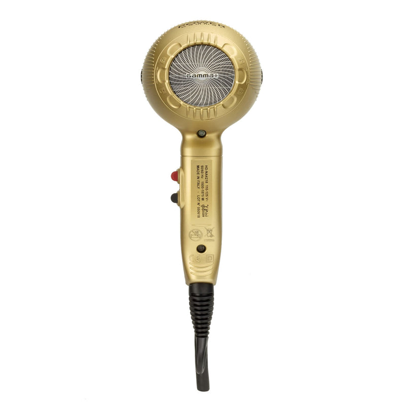 Absolute Power Professional Tourmaline Ionic 3-Heat/Speed Hair Dryer - Gold