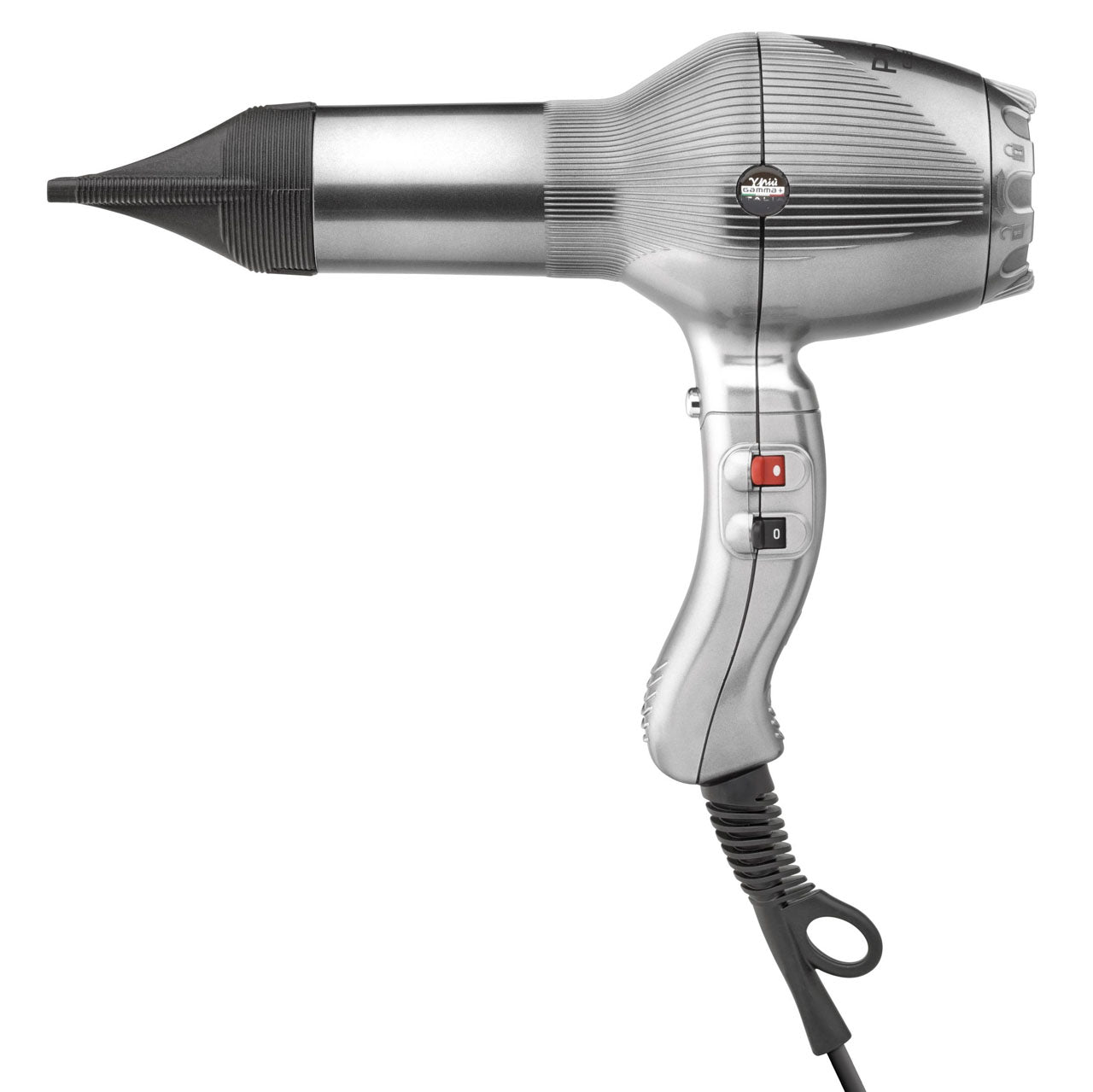 Absolute Power Professional Tourmaline Ionic 3-Heat/Speed Hair Dryer - Silver