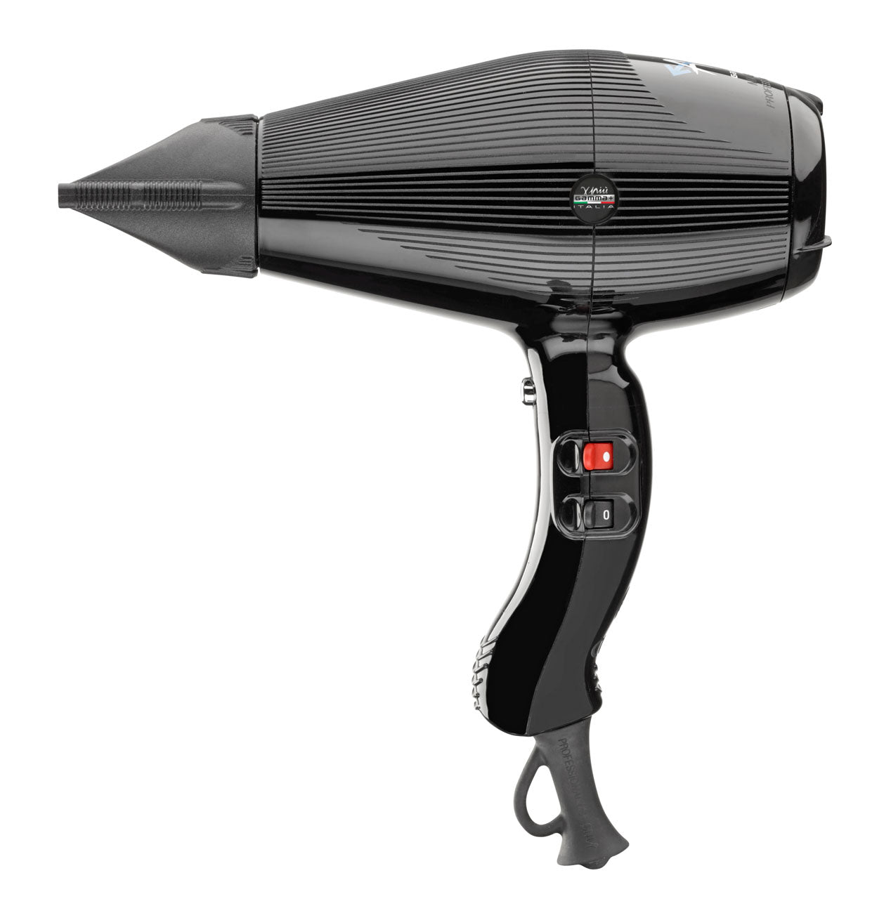 Aria Professional Tourmaline Lightweight 3-Heat/Speed Hair Dryer - Black