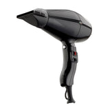 Aria Professional Tourmaline Lightweight 3-Heat/Speed Hair Dryer - Black