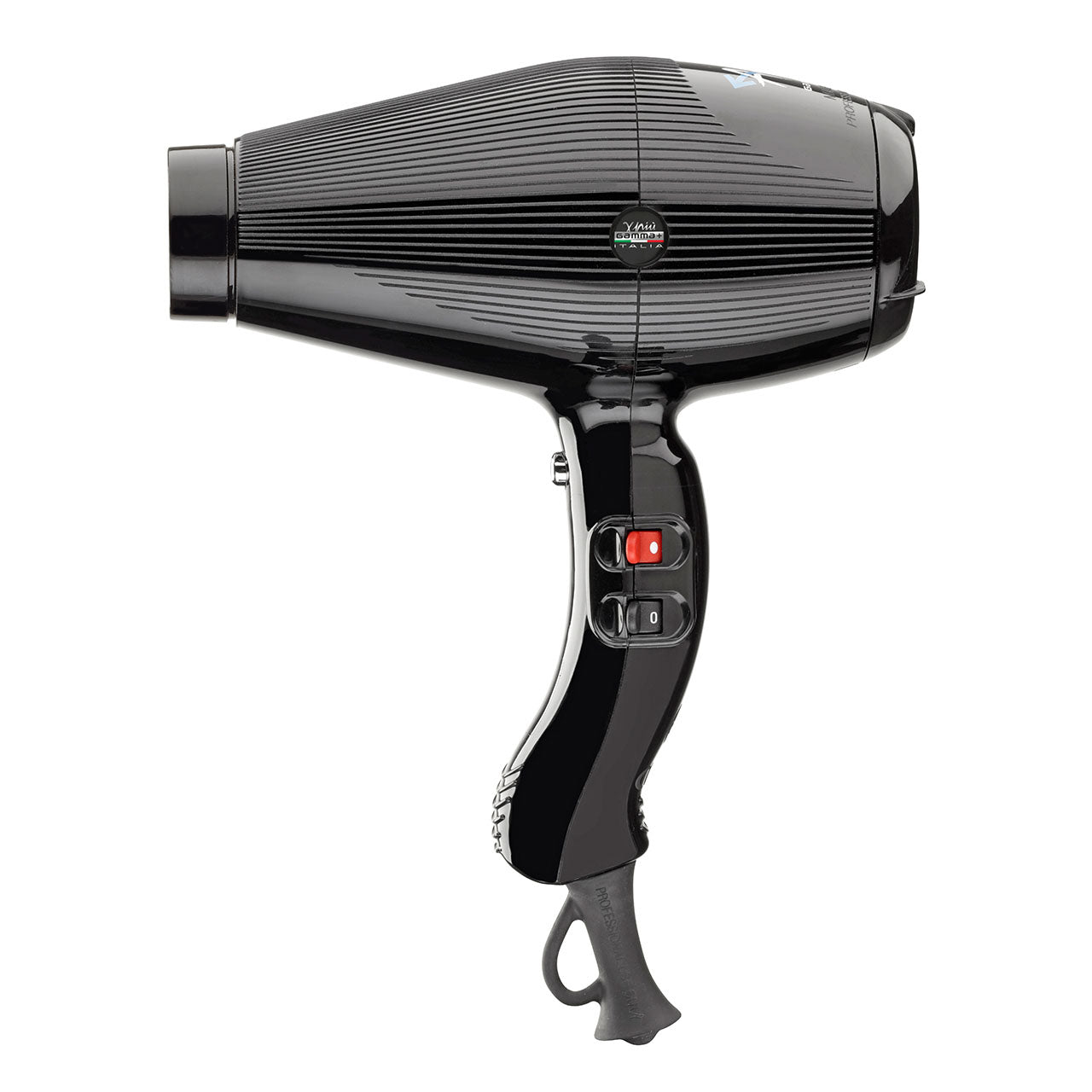 Aria Professional Tourmaline Lightweight 3-Heat/Speed Hair Dryer - Black