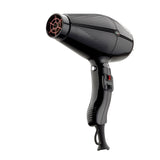 Aria Professional Tourmaline Lightweight 3-Heat/Speed Hair Dryer - Black