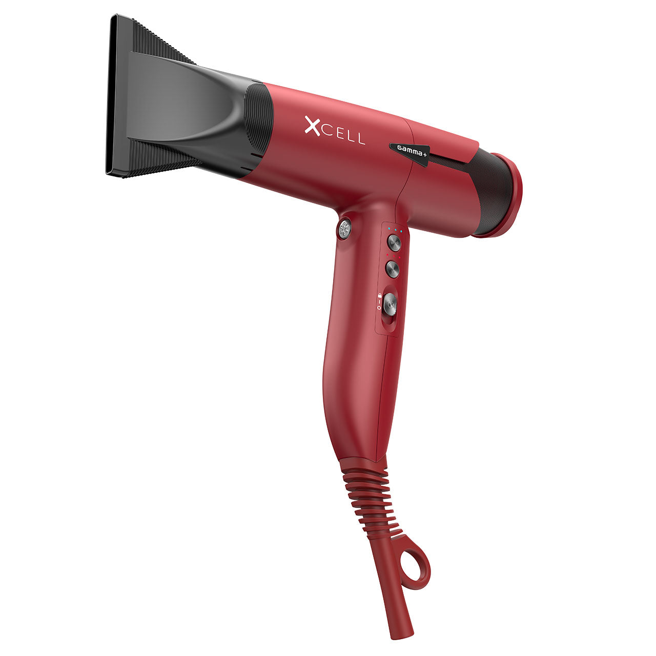 XCell Professional Hair Dryer Digital Motor Ultra-Lightweight Ionic Technology - Red