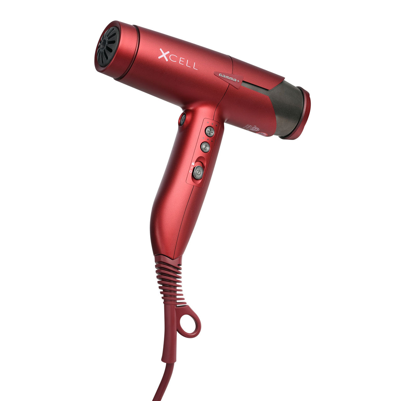 XCell Professional Hair Dryer Digital Motor Ultra-Lightweight Ionic Technology - Red