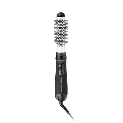Silver Bullet Genesis Professional Round Hot Brush 1.25-inch Hair Styler - Black