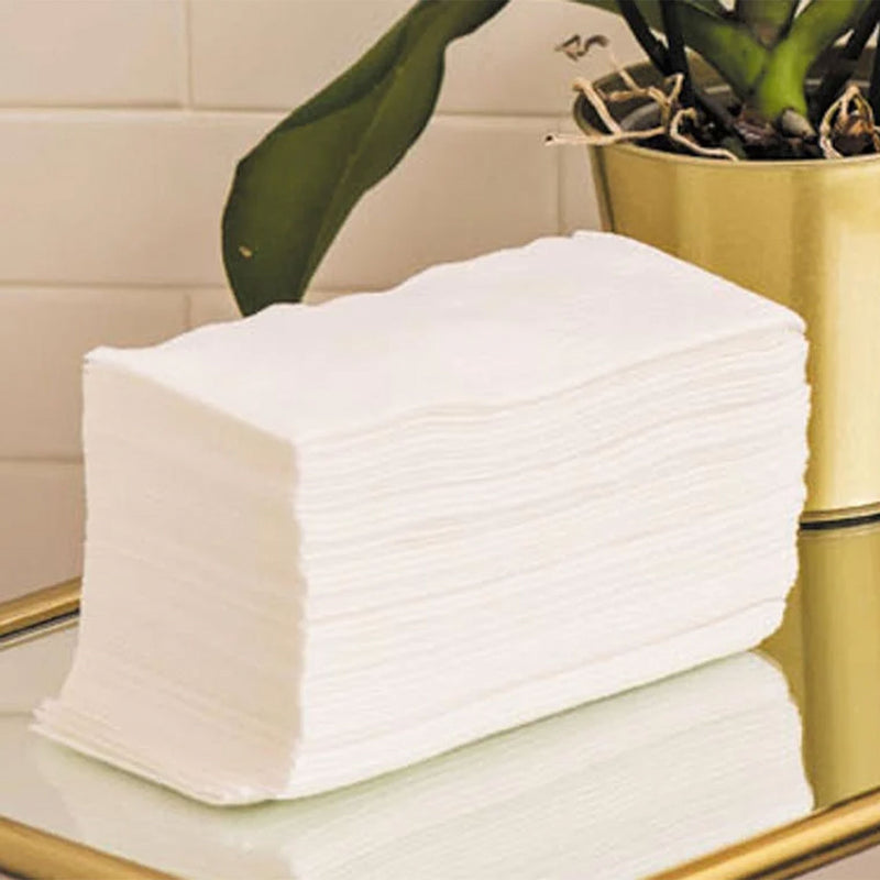 Disposable Hand or Barber Towel - White