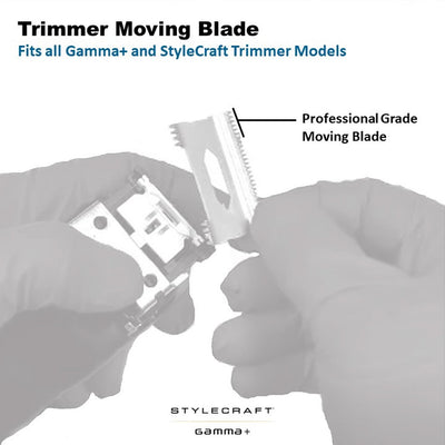 Replacement Moving The One Black Diamond Carbon DLC Deep Tooth Trimmer Blade