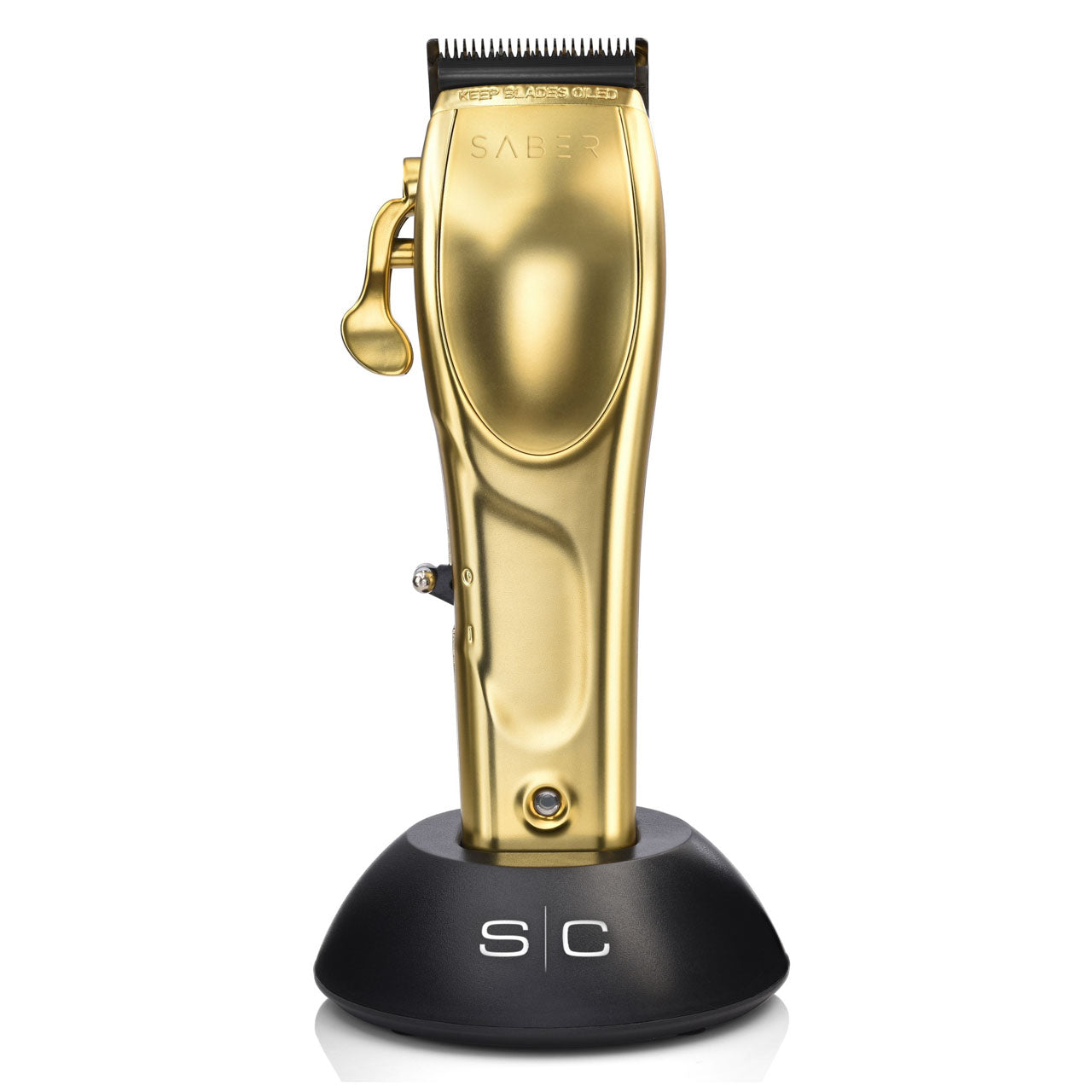 Saber Professional High-Torque Digital Brushless Motor Modular Cordless Hair Clipper - Gold