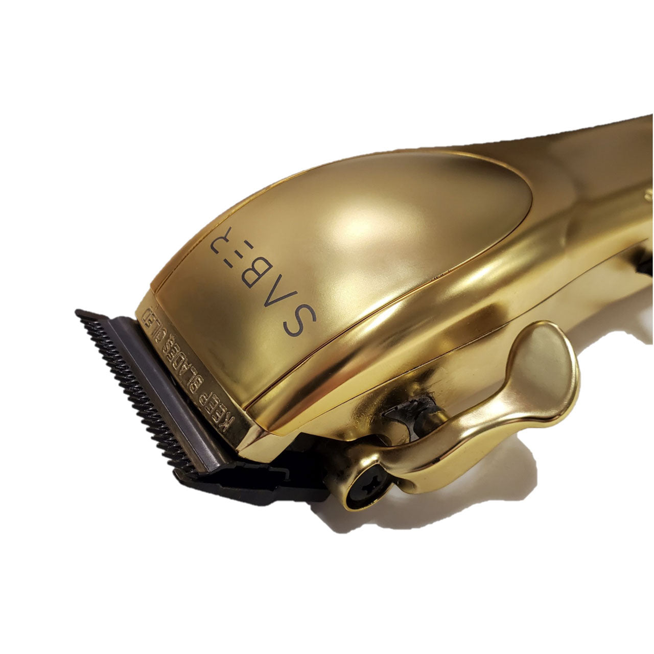 Saber Professional High-Torque Digital Brushless Motor Modular Cordless Hair Clipper - Gold