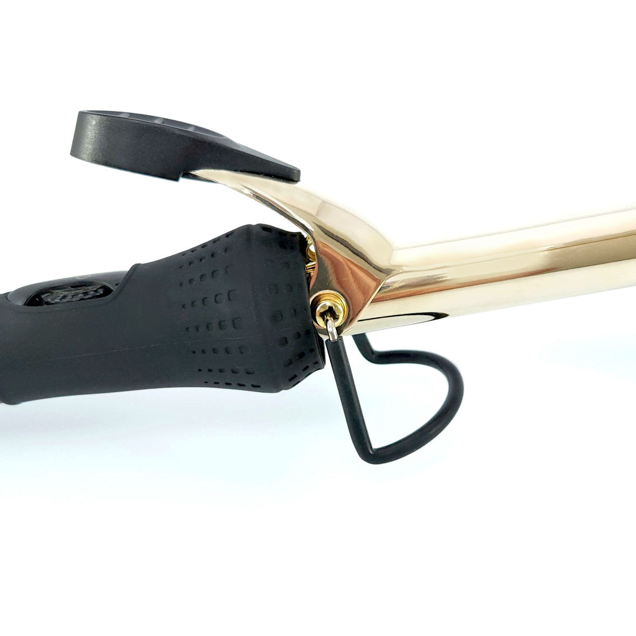 Style Stix 24K Gold Barrel Long Spring Hair Curling Iron 3/4 Inch