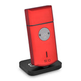 Uno 2.0 Travel Sized Single USB-C Rechargeable Mens Foil Shaver with Cap - Red-Black