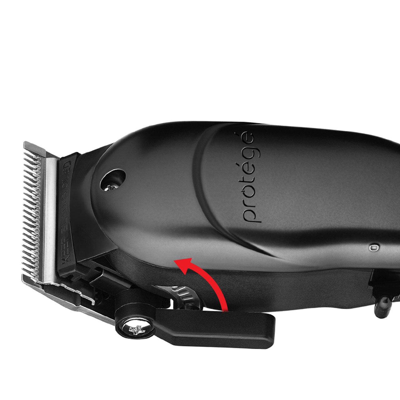 Protégé Professional Supercharged Motor Cordless Hair Trimmer - Matte Metallic Black