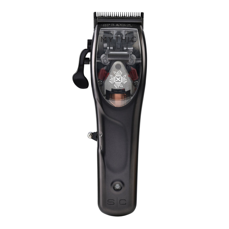 Mythic Professional Metal Body with 9V Microchipped Magnetic Motor Cordless Hair Clipper - Black