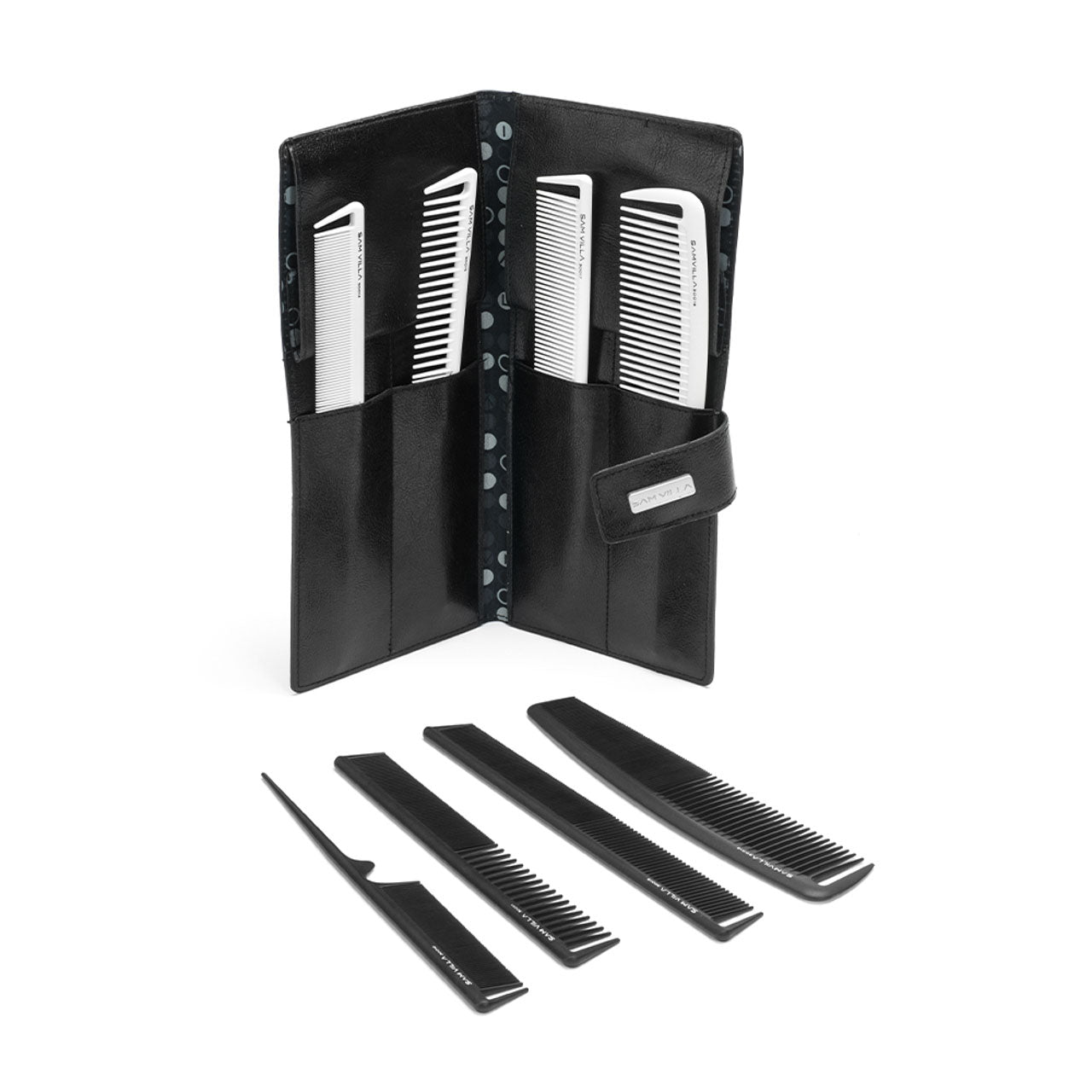 Signature Series 8 Piece Comb Set with Case