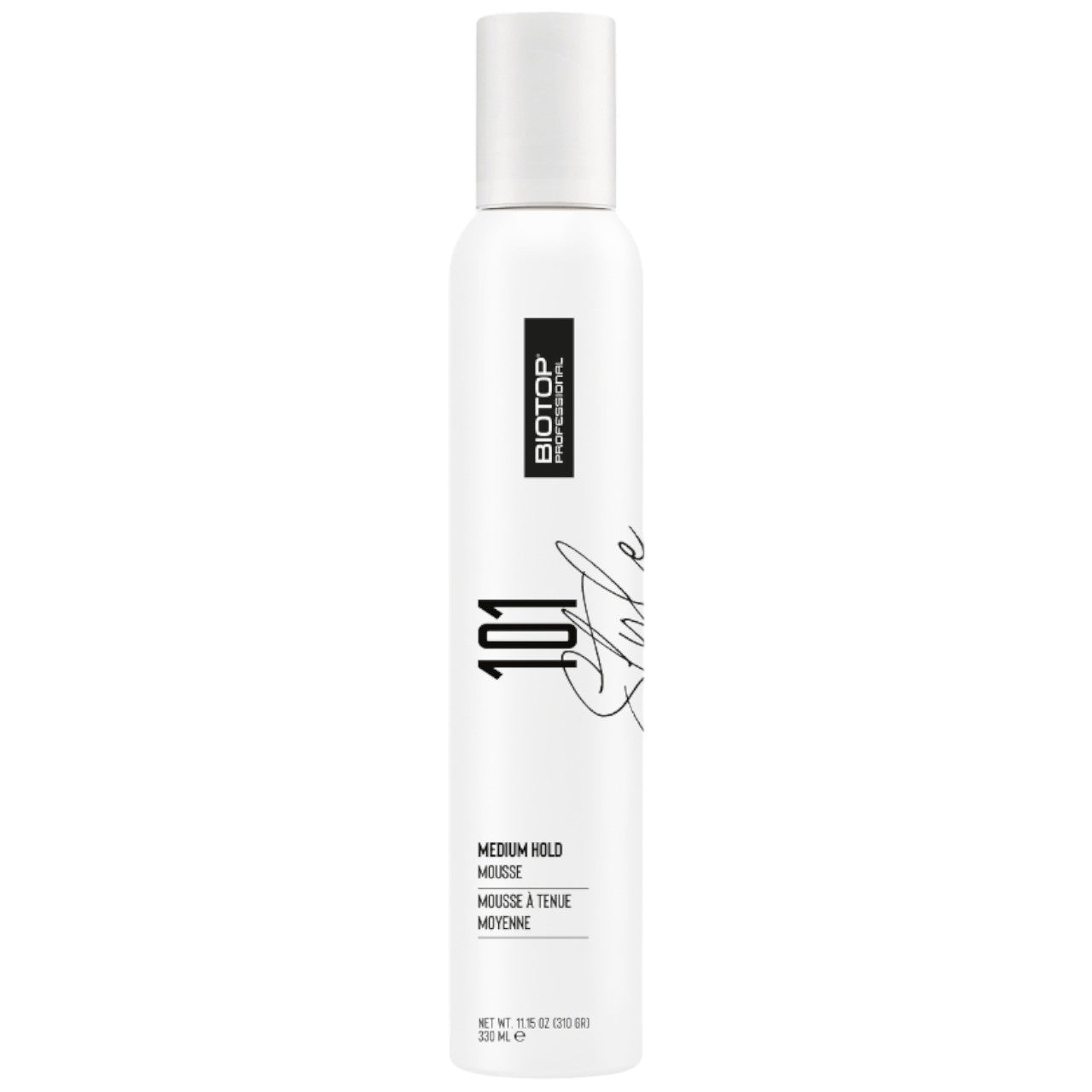 BIOTOP PROFESSIONAL 101 Create Medium Hold Mousse 11.15 Fl. Oz.