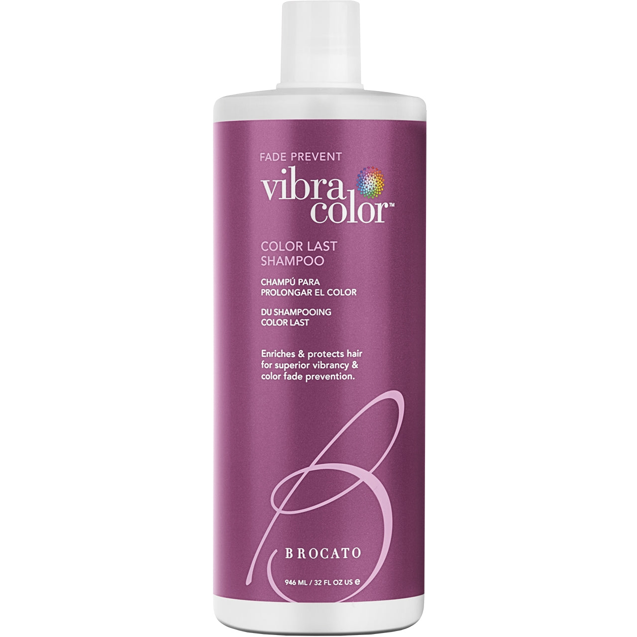 Brocato Vibracolor Fade Prevent Color Last Shampoo Liter