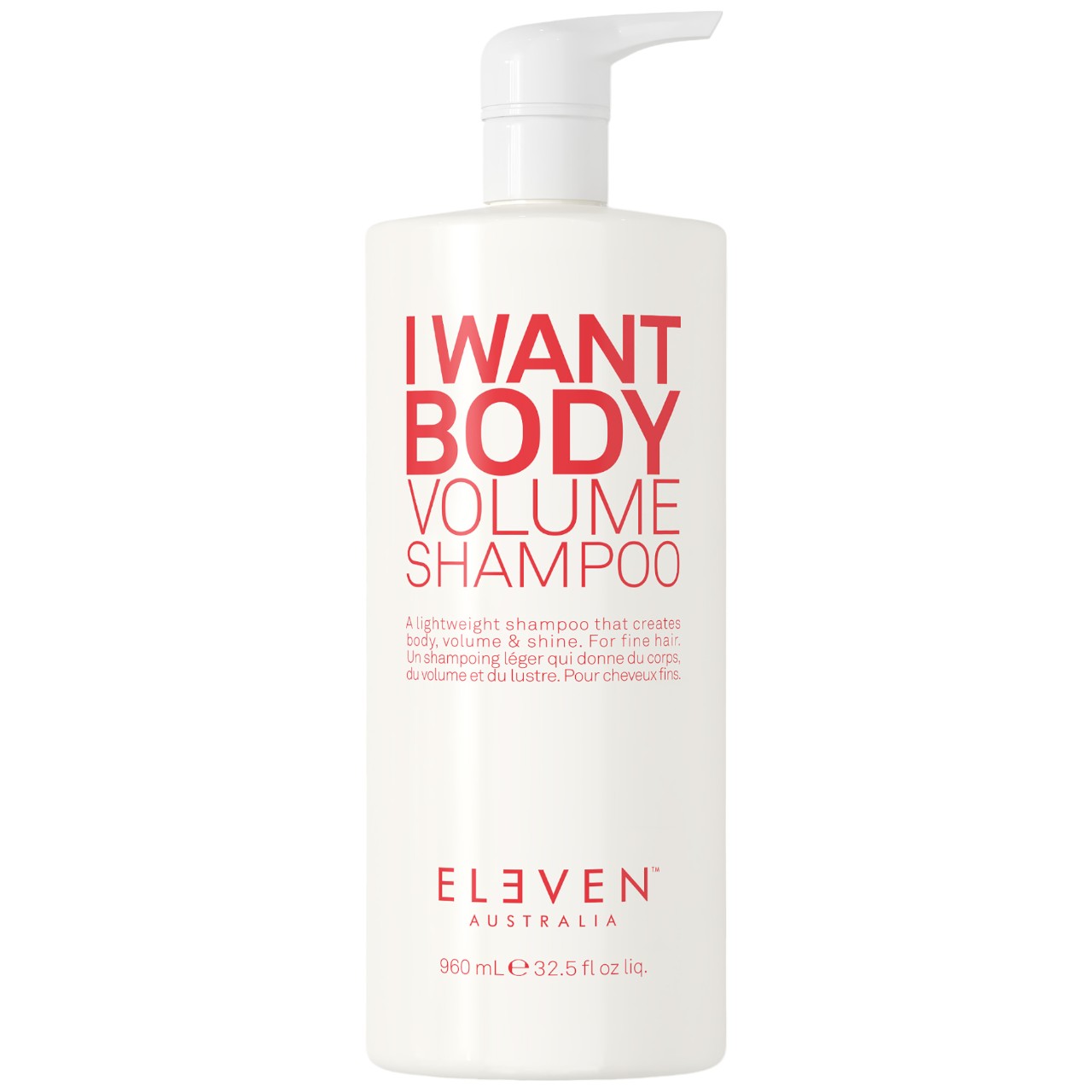 ELEVEN Australia I Want Body Volume Shampoo Liter