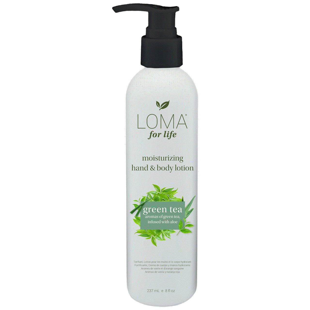 LOMA Green Tea Hand & Body Lotion 8 Fl. Oz.