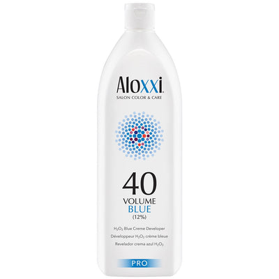 Aloxxi 40 Vol. Blue Creme Developer Liter
